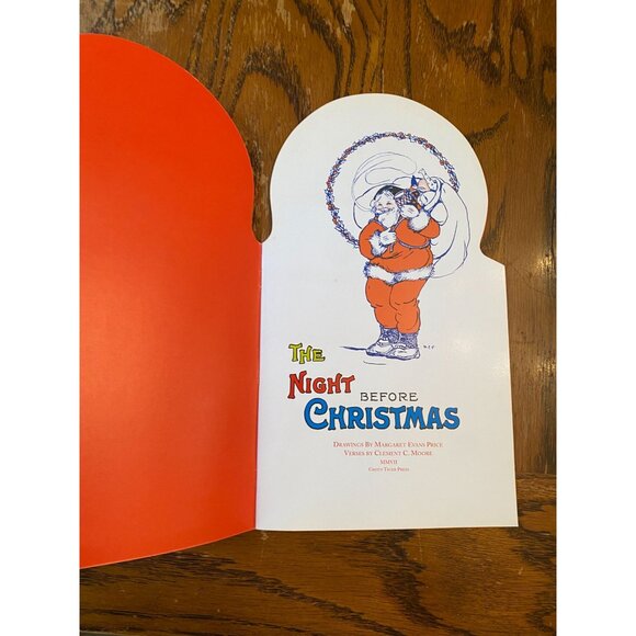 Vintage "The Night Before Christmas" Book Green Tiger Press - Picture 3 of 4